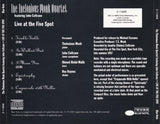 The Thelonious Monk Quartet Featuring John Coltrane : Live At The Five Spot Discovery! (CD, Album, Club)