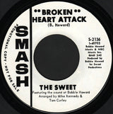 The Sweet (3) : Broken Heart Attack / Don't Do It (7", Single, Promo)