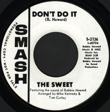 The Sweet (3) : Broken Heart Attack / Don't Do It (7", Single, Promo)