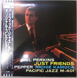 Bill Perkins, Art Pepper & Richie Kamuca : Just Friends (LP, Album, Mono)