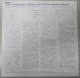 Bill Perkins, Art Pepper & Richie Kamuca : Just Friends (LP, Album, Mono)