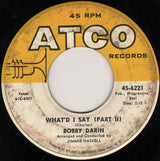 Bobby Darin : What'd I Say (7", Single)