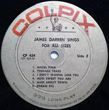 James Darren : Sings For All Sizes (LP, Album, Mono, Abb)