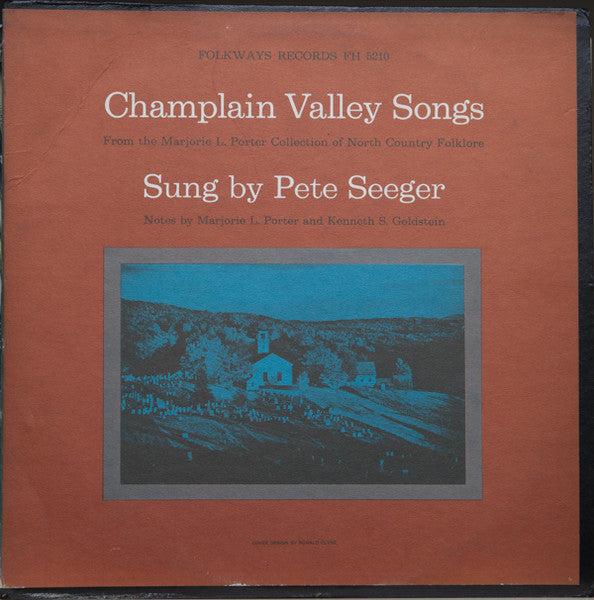 Pete Seeger : Champlain Valley Songs (LP, Album, Mono)