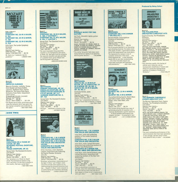 Various : Audition Spring 1967 (LP, Comp)