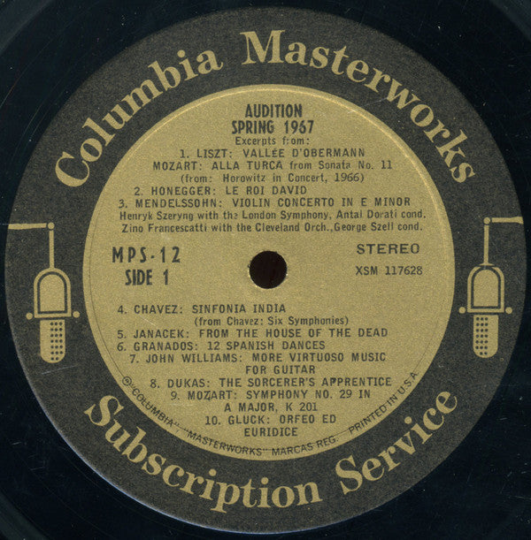 Various : Audition Spring 1967 (LP, Comp)