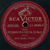 José Iturbi : Polonaise In A-Flat, Op. 53, No. 6 (Shellac, 12", RP, Ind)