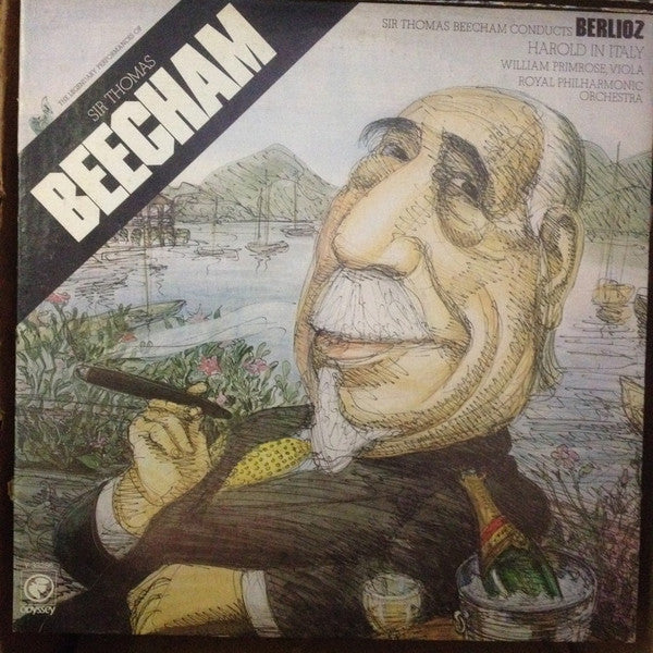Sir Thomas Beecham Conducts Hector Berlioz, William Primrose, Royal Philharmonic Orchestra : Berlioz:  Harold In Italy (LP, RE)