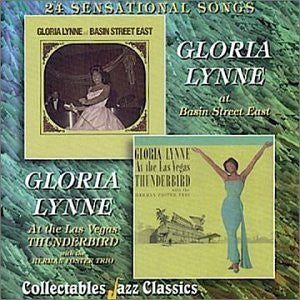 Gloria Lynne : Gloria Lynne At Basin Street East / Gloria Lynne At The Las Vegas Thunderbird With The Herman Foster Trio (CD, Comp, RE)