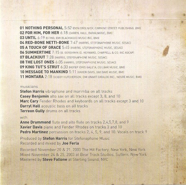 Stefon Harris & Blackout : Evolution (CD, Album)