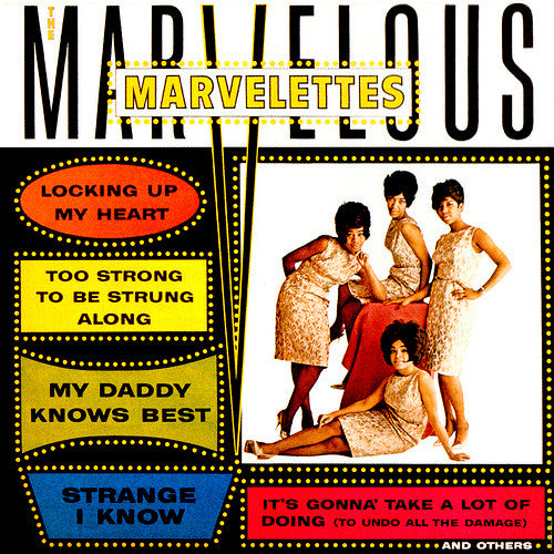 The Marvelettes : The Marvelous Marvelettes (LP, Mono)
