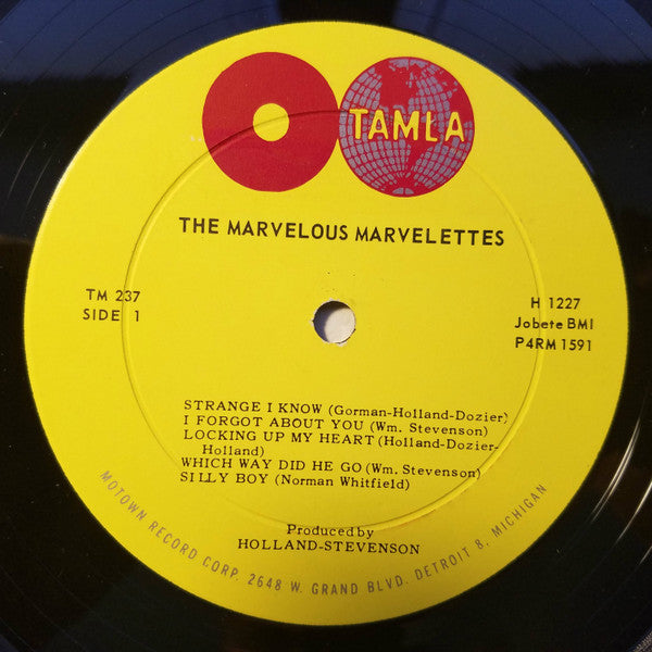 The Marvelettes : The Marvelous Marvelettes (LP, Mono)