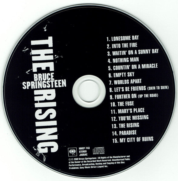 Bruce Springsteen : The Rising (CD, Album, Ltd, RE, Pap)