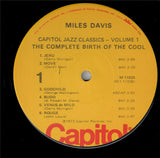 Miles Davis And His Orchestra : The Complete Birth Of The Cool (LP, Album, Comp, Mono, RE, Jac)