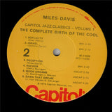 Miles Davis And His Orchestra : The Complete Birth Of The Cool (LP, Album, Comp, Mono, RE, Jac)