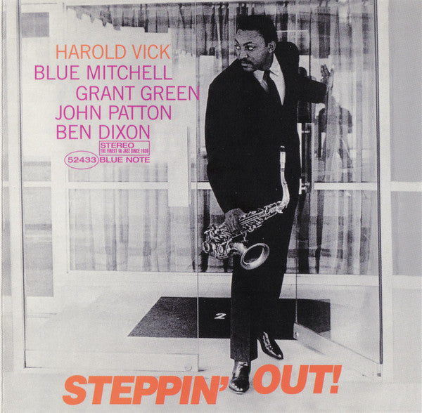 Harold Vick : Steppin' Out! (CD, Album, RE)
