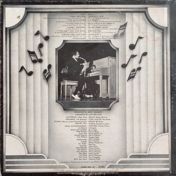 Jerry Lee Lewis : The "Killer" Rocks On (LP, Album)