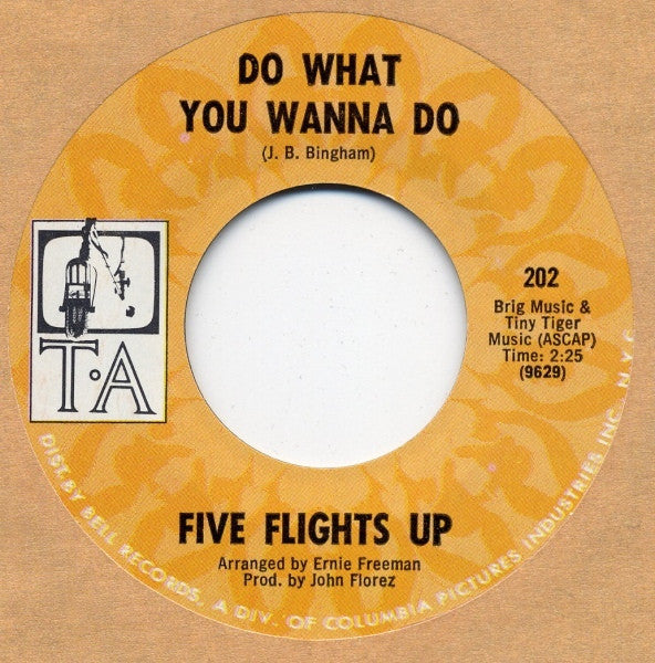Five Flights Up : Do What You Wanna Do (7", Single)