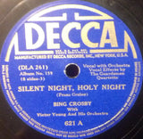 Bing Crosby, Kenny Baker (2), Men About Town : Decca Presents An Album Of Christmas Music (4xShellac, 10", Album, Comp)