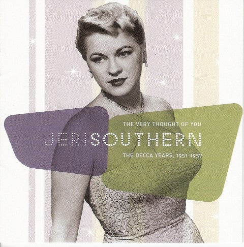 Jeri Southern : The Very Thought Of You - The Decca Years, 1951-1957 (CD, Comp, Mono, RM)