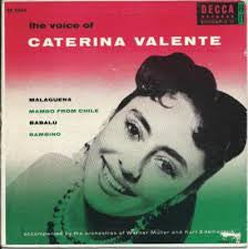 Caterina Valente With Werner Müller And The RIAS Tanzorchester And Orchester Kurt Edelhagen : The Voice Of Caterina Valente (7", EP)