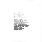 Sonic Youth : Helen Lundeberg / Eyeliner (7", Single)