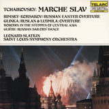 Pyotr Ilyich Tchaikovsky / Mikhail Ivanovich Glinka / Alexander Borodin / Reinhold Glière •  Leonard Slatkin, Saint Louis Symphony Orchestra : "Marche Slav" And Other Russian Favorites (CD, Album, RE)