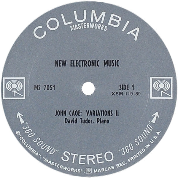 John Cage, Henri Pousseur, Milton Babbitt : New Electronic Music From Leaders Of The Avant-Garde (LP, Album)