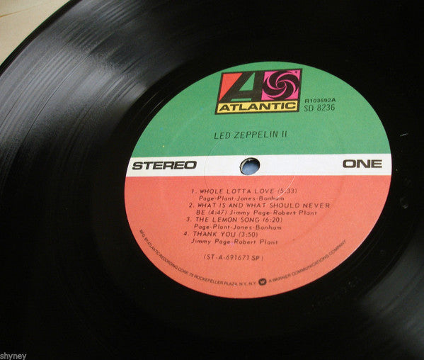 Led Zeppelin : Led Zeppelin II (LP, Album, Club, RE, Gat)