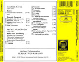Modest Mussorgsky · Maurice Ravel – Berliner Philharmoniker · Herbert von Karajan : Bilder Einer Ausstellung = Pictures At An Exhibition = Tableaux D'une Exposition · Bolero · Rapsodie Espagnole (CD, PDO)