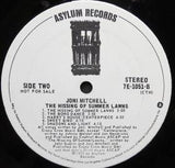 Joni Mitchell : The Hissing Of Summer Lawns (LP, Album, Promo, Gat)