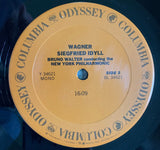 Isaac Stern, Leonard Rose, Bruno Walter Conducts New York Philharmonic, Johannes Brahms / Richard Wagner : Double Concerto / Siegfried Idyll (LP, Album, Comp, Mono)