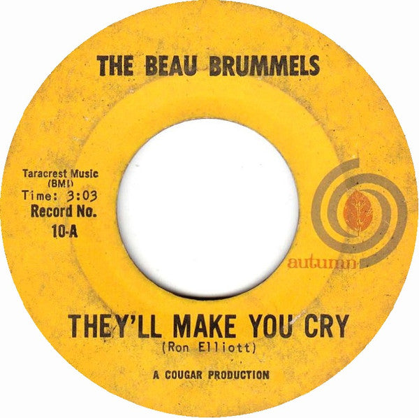 The Beau Brummels : Just A Little (7", Single, Styrene, She)