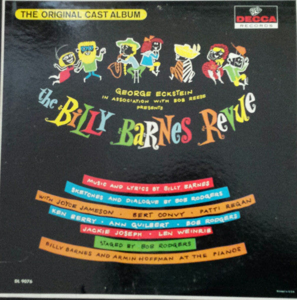 Billy Barnes : The Billy Barnes Revue: The Original Cast Album (LP, Album, Mono)