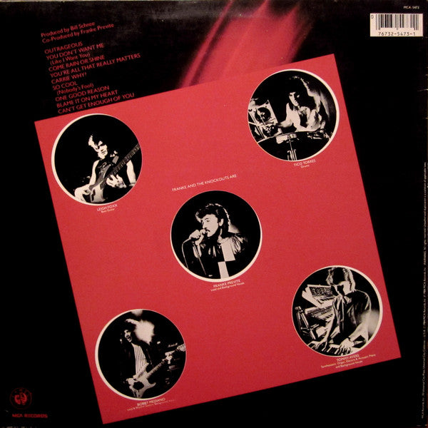 Franke & The Knockouts : Makin' The Point (LP, Album, Pin)