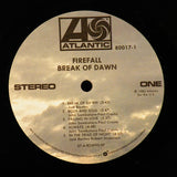 Firefall : Break Of Dawn (LP, Album, Spe)