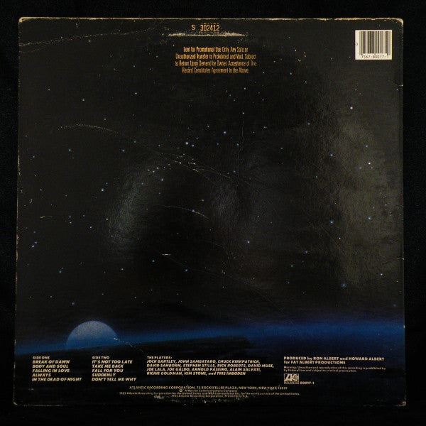 Firefall : Break Of Dawn (LP, Album, Spe)