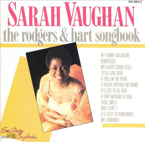 Sarah Vaughan : The Rodgers & Hart Songbook (CD, Comp, RM)