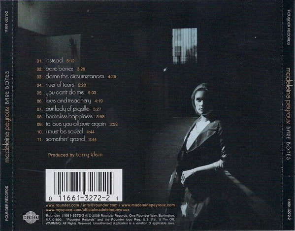 Madeleine Peyroux : Bare Bones (CD, Album)