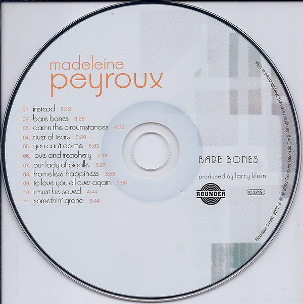 Madeleine Peyroux : Bare Bones (CD, Album)