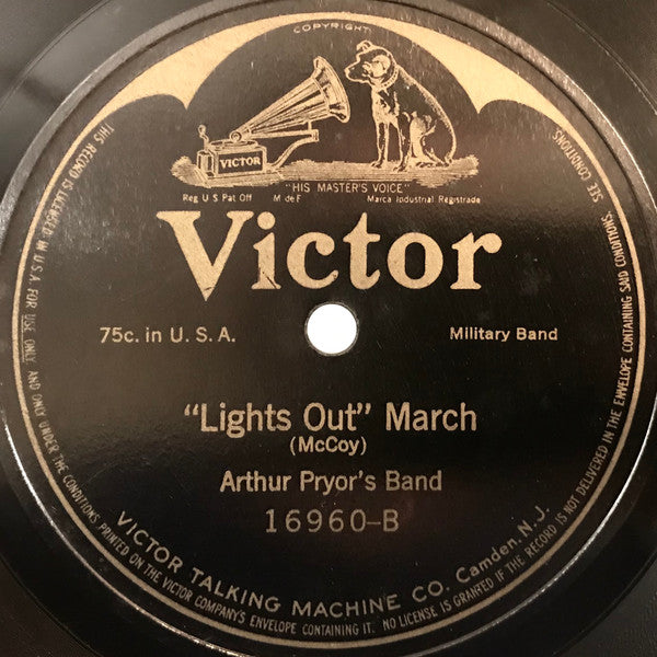 Sousa's Band / Arthur Pryor's Band : Under The Double Eagle March / "Lights Out" March (Shellac, 10", RP)