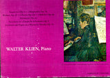 Johannes Brahms, Walter Klien : Piano Music (Complete) Volume I (Box, Comp + 3xLP)