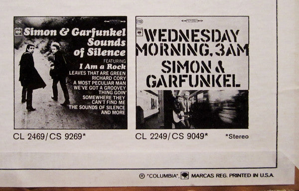 Simon & Garfunkel : Parsley, Sage, Rosemary And Thyme (LP, Album, RP, Pit)