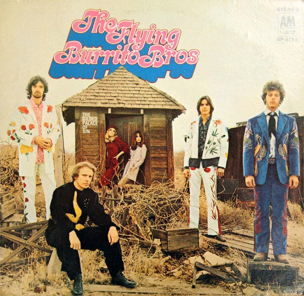 The Flying Burrito Bros : The Gilded Palace Of Sin (LP, Album, RP)