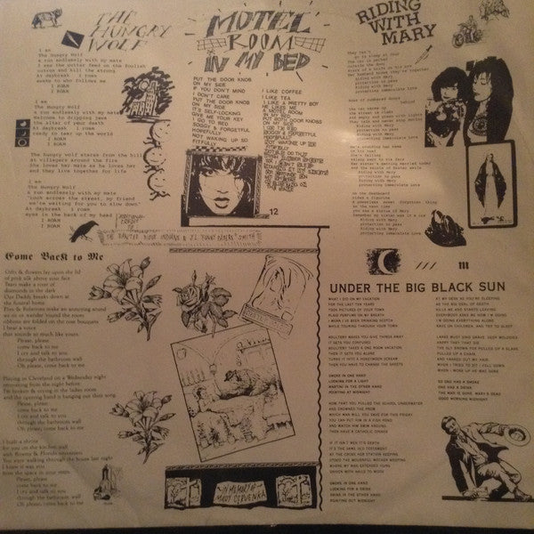 X (5) : Under The Big Black Sun (LP, Album, SRC)