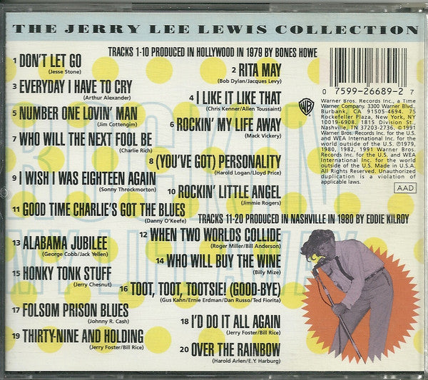 Jerry Lee Lewis : Rockin' My Life Away - The Jerry Lee Lewis Collection (CD, Comp)