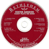 Dexter Gordon : Daddy Plays The Horn (CD, Album, RE, RM)