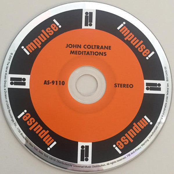 John Coltrane : Meditations (CD, Album, RE, RM)
