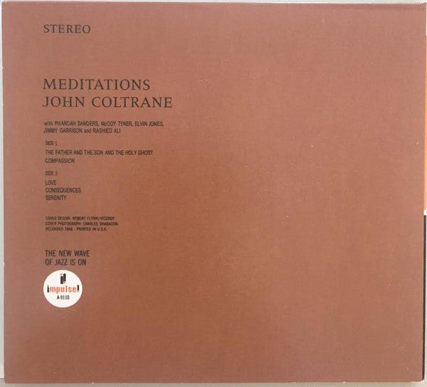 John Coltrane : Meditations (CD, Album, RE, RM)