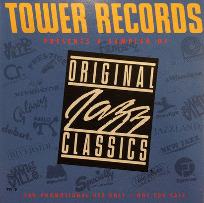 Various : Tower Records Presents A Sampler Of Original Jazz Classics (CD, Promo, Smplr)